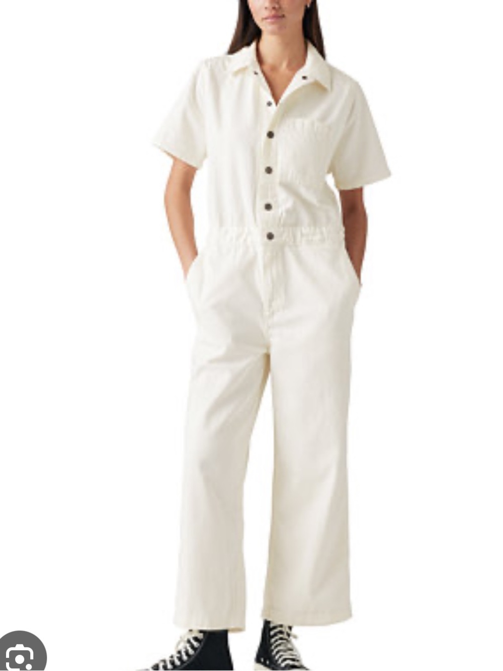 Levi's Cotton Short Sleeve Heritage Jumpsuit